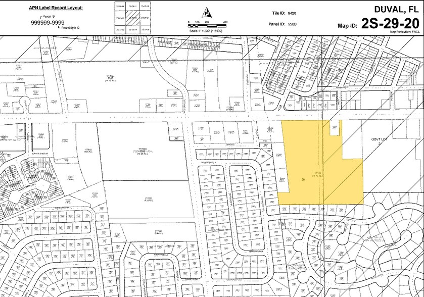 630 Atlantic Blvd, Neptune Beach, FL à vendre - Plan cadastral - Image 1 de 1