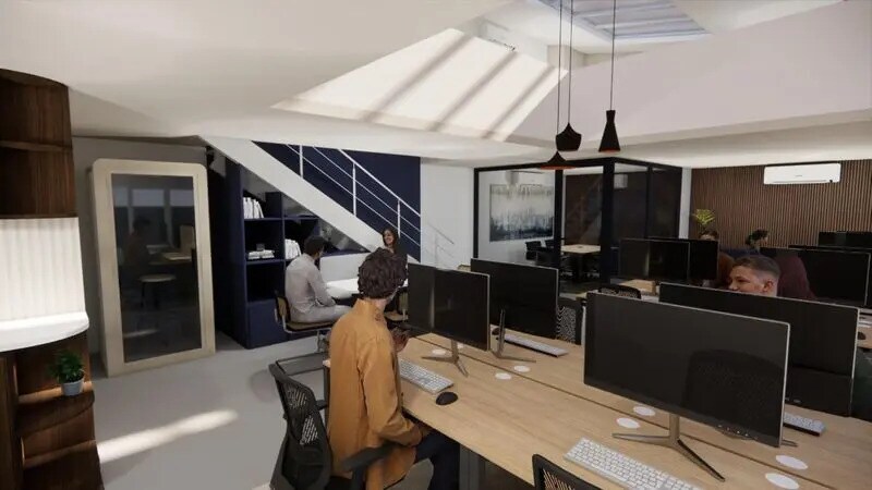 Espace de cotravail dans Lyon à louer - Photo intérieure - Image 2 de 12