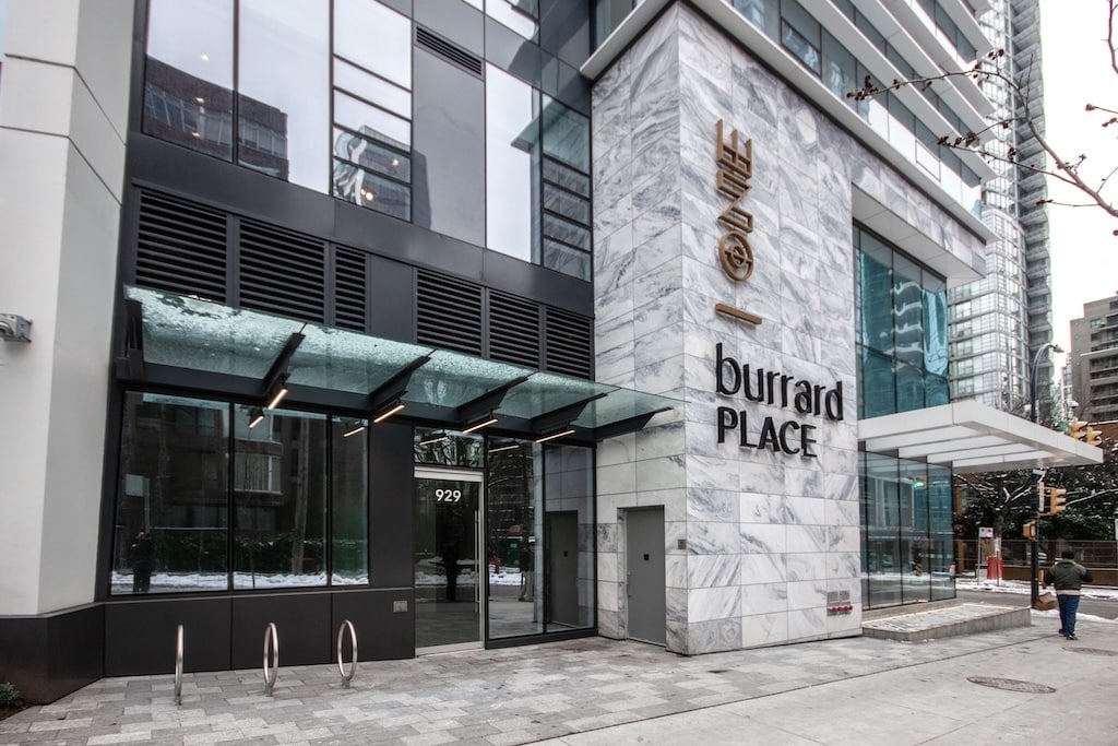 1289 Hornby St, Vancouver, BC à louer Photo du bâtiment- Image 1 de 4