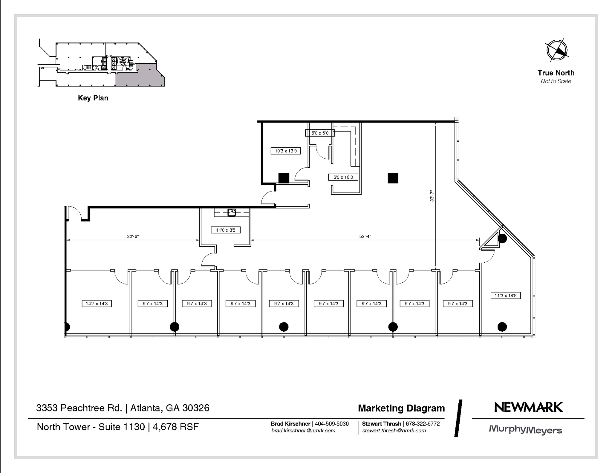 3353 Peachtree Rd NE, Atlanta, GA à louer Plan d’étage- Image 1 de 1