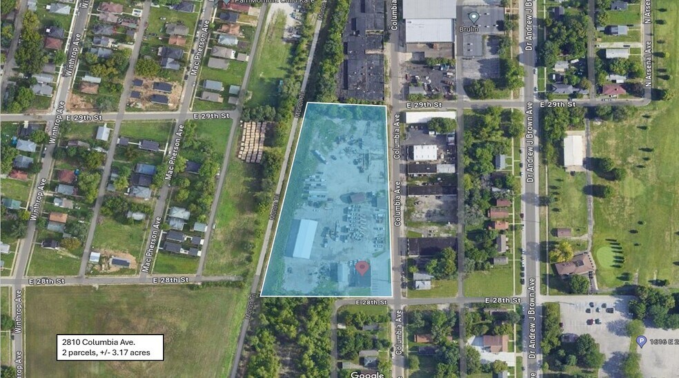 2810 Columbia Ave, Indianapolis, IN à vendre - Photo du bâtiment - Image 3 de 5