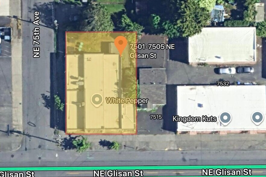 7501 NE Glisan St, Portland, OR à vendre - Photo du bâtiment - Image 2 de 4
