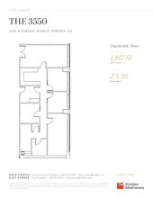 3550 N Central Ave, Phoenix, AZ à louer Plan d’étage- Image 1 de 1