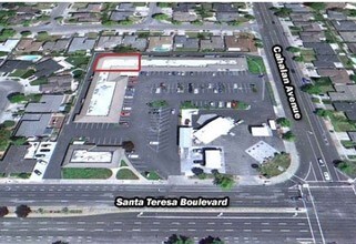 5750 Santa Teresa Blvd, San Jose, CA - Aérien  Vue de la carte