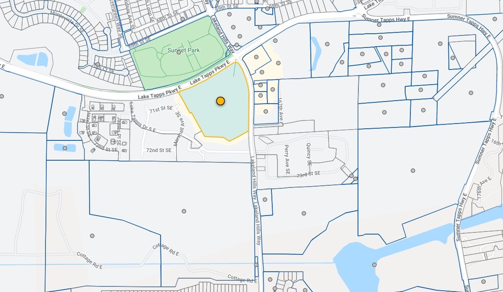 1400 Lake Tapps Pky E, Auburn, WA for sale - Plat Map - Image 3 of 3