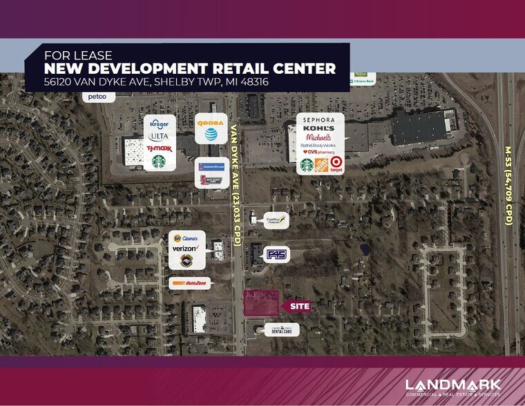 56120 Van Dyke Ave, Shelby Township, MI à louer - Photo du bâtiment - Image 1 de 2