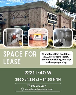 Plus de détails pour 2401-2493 Interstate 40 W, Amarillo, TX - Commerce de détail à louer