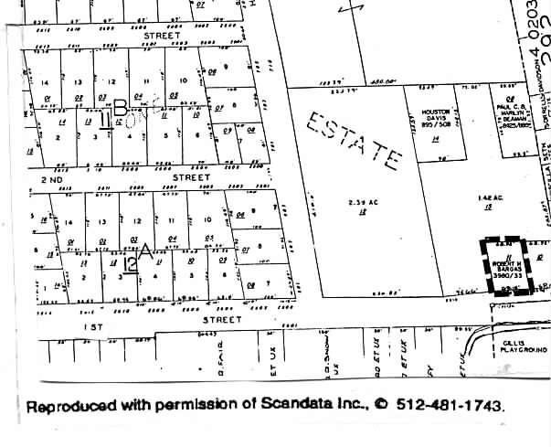 2448 S 1st St, Austin, TX à vendre - Plan cadastral - Image 2 de 3
