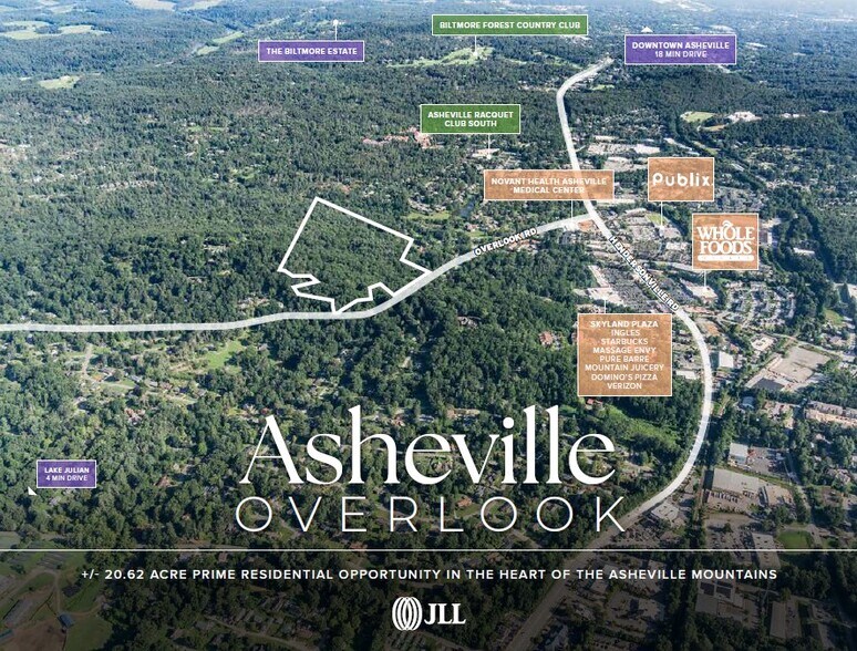 99 Overlook rd, Asheville, NC à vendre - Aérien - Image 1 de 1