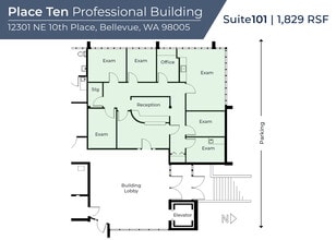 12301 NE 10th Pl, Bellevue, WA for sale Floor Plan- Image 2 of 2