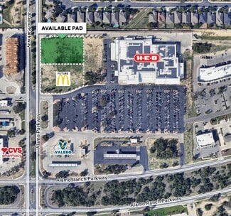 Plus de détails pour Alamo Ranch Pkwy and Loop 1604, San Antonio, TX - Terrain à louer