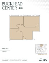 2970 Peachtree Rd NW, Atlanta, GA à louer Plan d’étage- Image 2 de 2