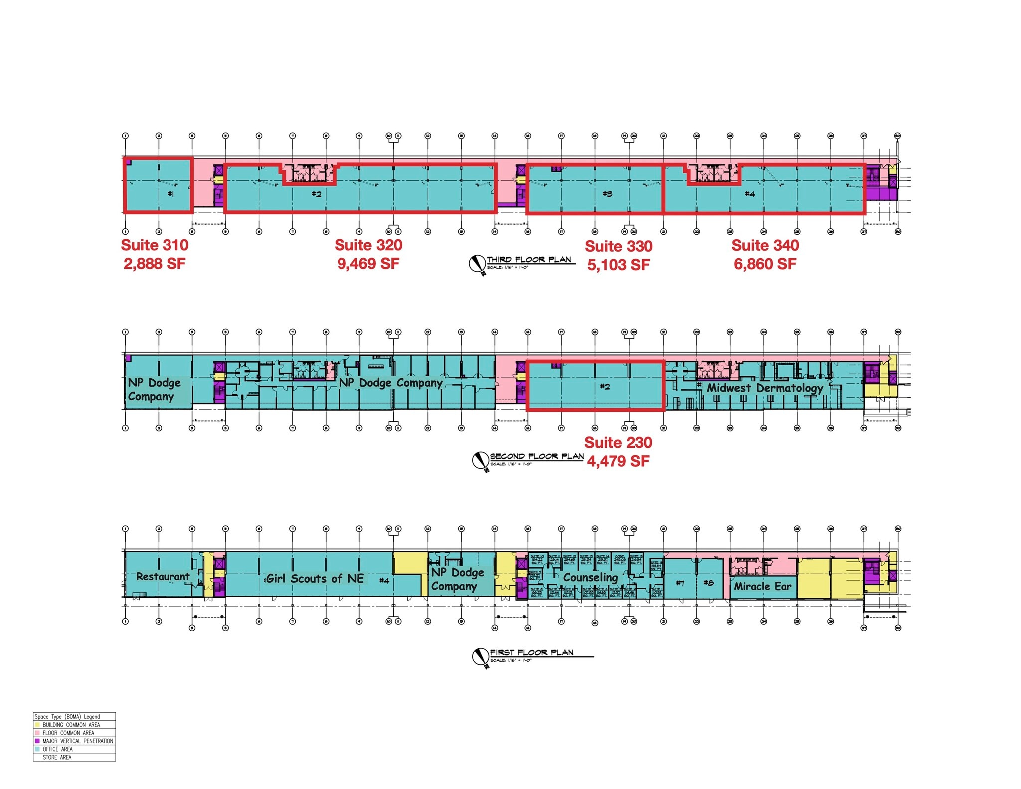 8601 W Dodge Rd, Omaha, NE à louer Plan d’étage- Image 1 de 1
