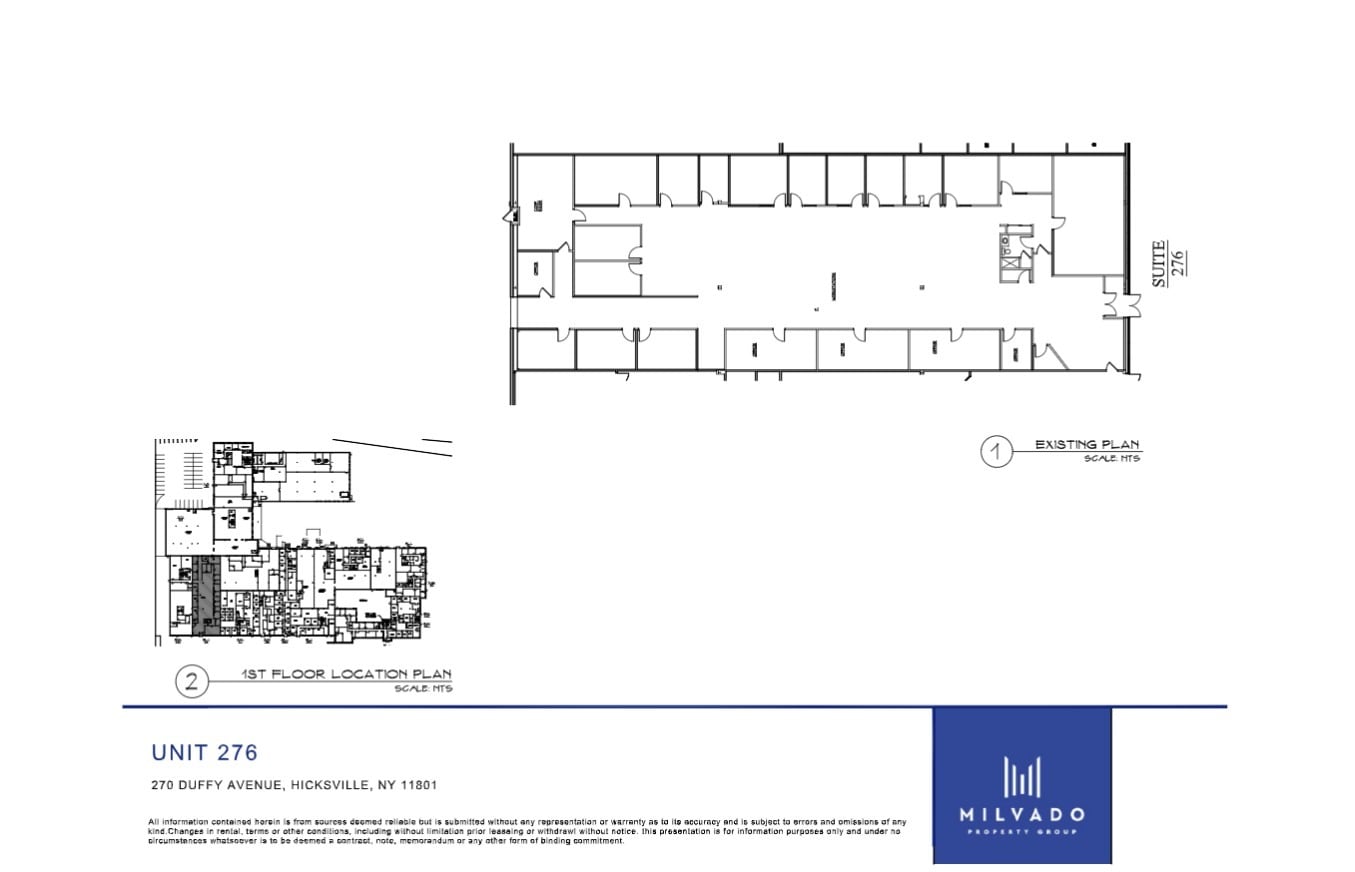 270-278 Duffy Ave, Hicksville, NY for lease Floor Plan- Image 1 of 1