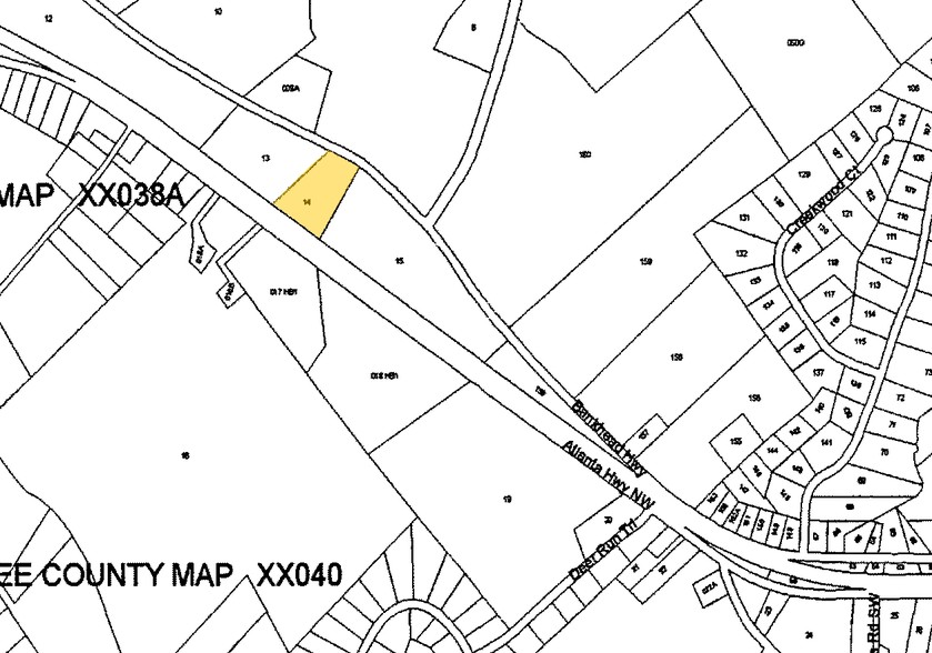 974 Bankhead Hwy, Winder, GA à vendre - Plan cadastral - Image 1 de 1