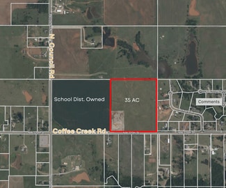 Plus de détails pour 7999 Coffee Creek rd, Edmond, OK - Terrain à vendre
