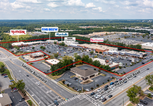 3675 Satellite Blvd, Duluth, GA - AERIAL  map view