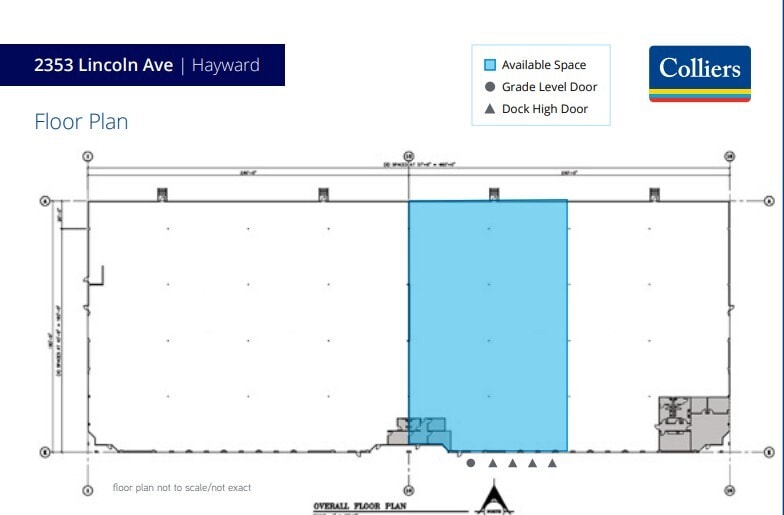 2351-2357 Lincoln Ave, Hayward, CA for lease Floor Plan- Image 1 of 1