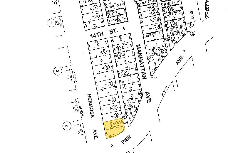 111 Pier Ave, Hermosa Beach, CA à vendre - Plan cadastral - Image 1 de 1