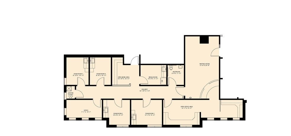 14601 Hotel Rd, Miramar, FL for lease - Floor Plan - Image 2 of 5