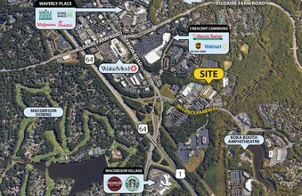 3300 Regency Pky, Cary, NC - Aerial  map view - Image1