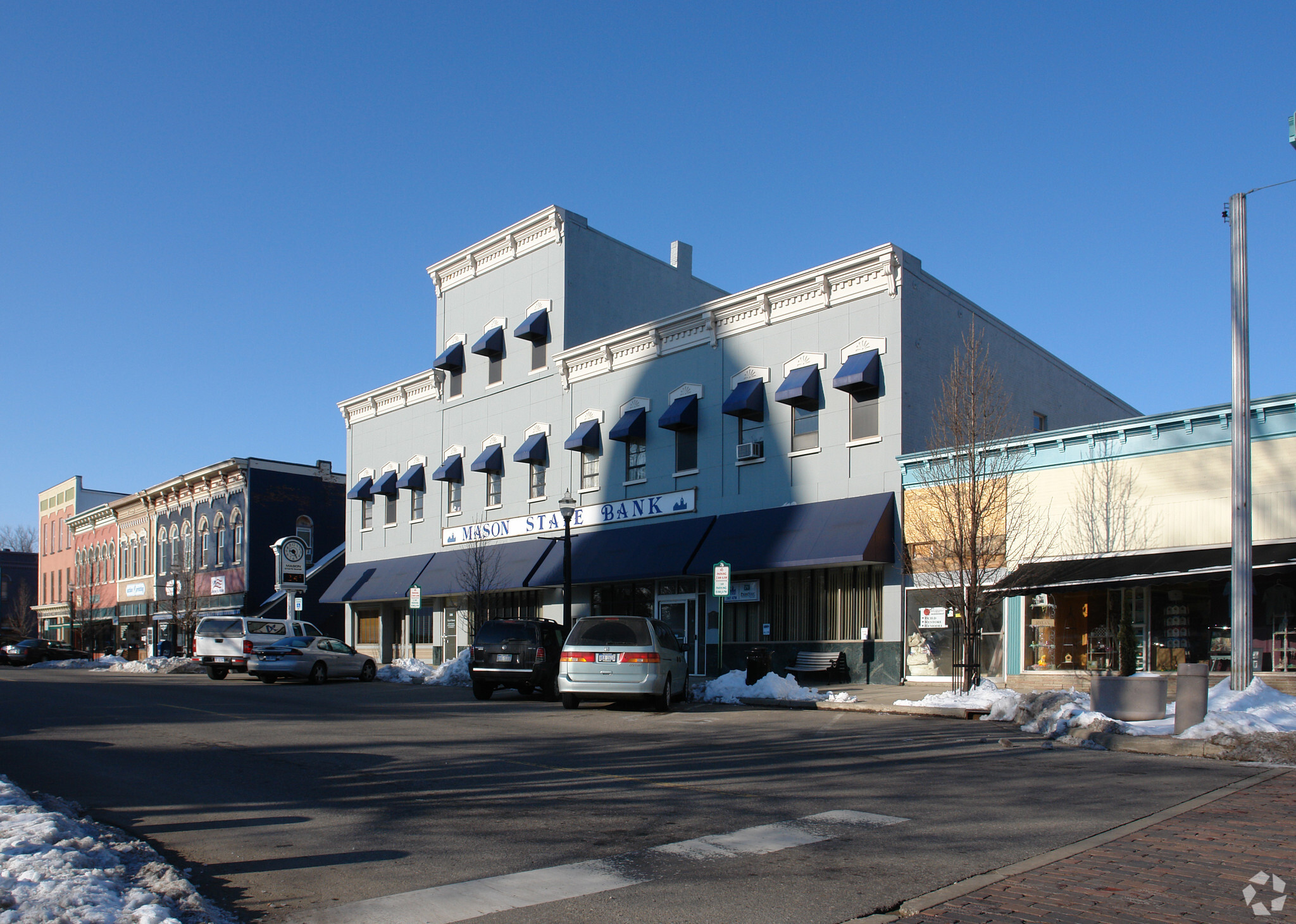 322-326 S Jefferson St, Mason, MI à louer Photo du b timent- Image 1 de 5