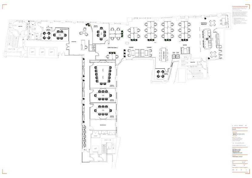 20-25 Birchin Ln, London for lease - Floor Plan - Image 1 of 2