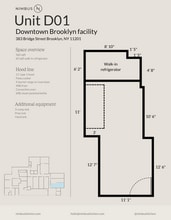 383 Bridge St, Brooklyn, NY à louer Plan d’étage- Image 1 de 1
