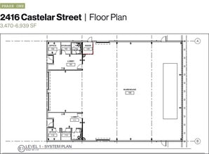 2416 Castelar St, Omaha, NE à louer Plan d’étage- Image 2 de 4