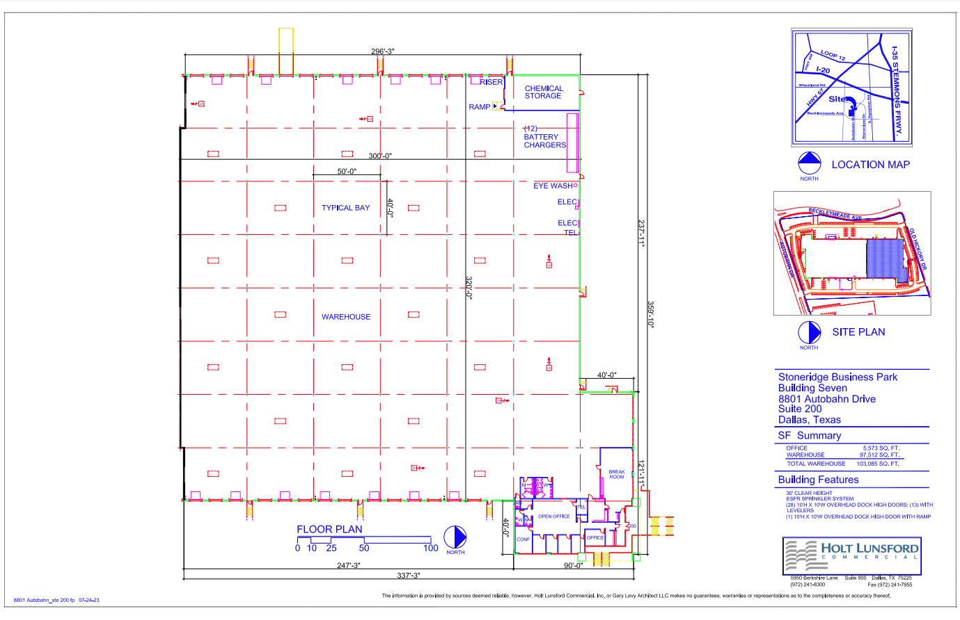 2777 W Danieldale Rd, Dallas, TX for lease Floor Plan- Image 1 of 3