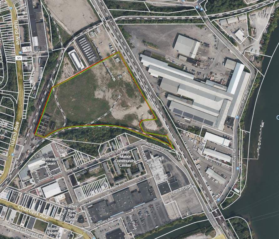 Angelina & Intermodal Way St, McKees Rocks, PA for lease Plat Map- Image 1 of 6