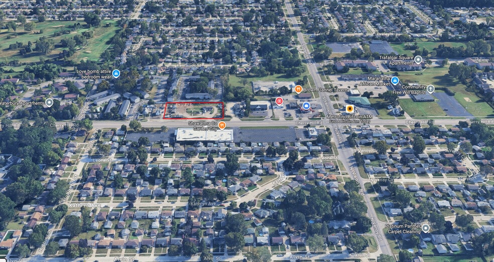 32593 Cherry Hill Rd, Westland, MI for lease - Aerial - Image 2 of 7