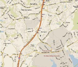 8308 Cinder Bed Rd, Lorton, VA - AERIAL  map view - Image1