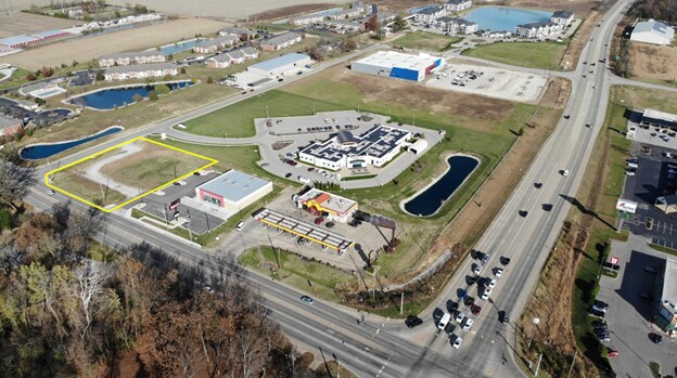 4019 N Green River Rd, Evansville, IN for sale Aerial- Image 1 of 3