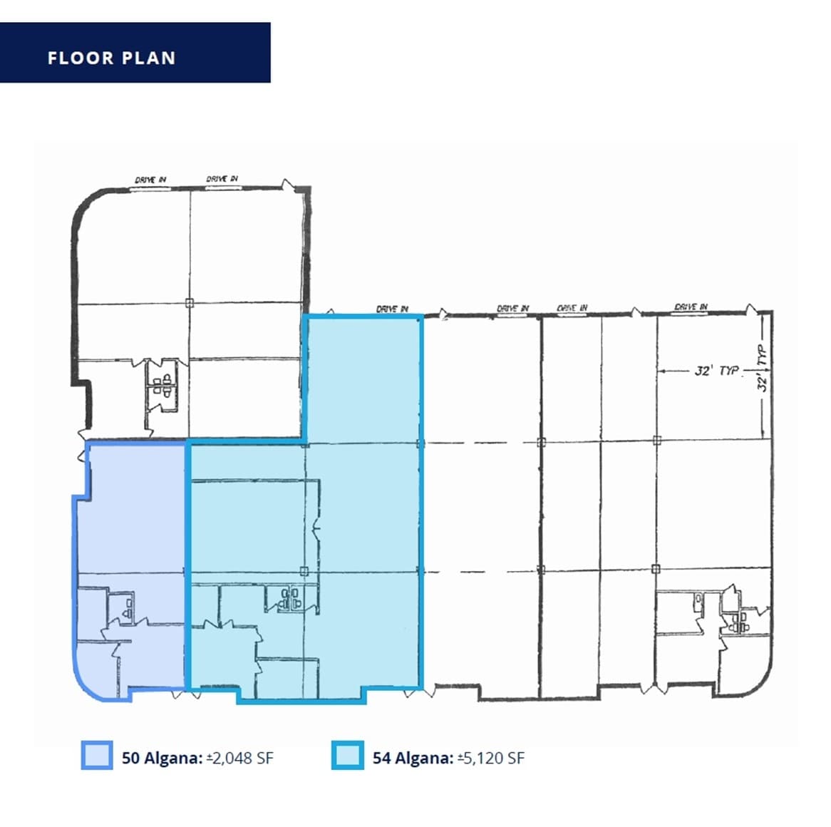 50-58 Algana Ct, Saint Peters, MO for lease Floor Plan- Image 1 of 1