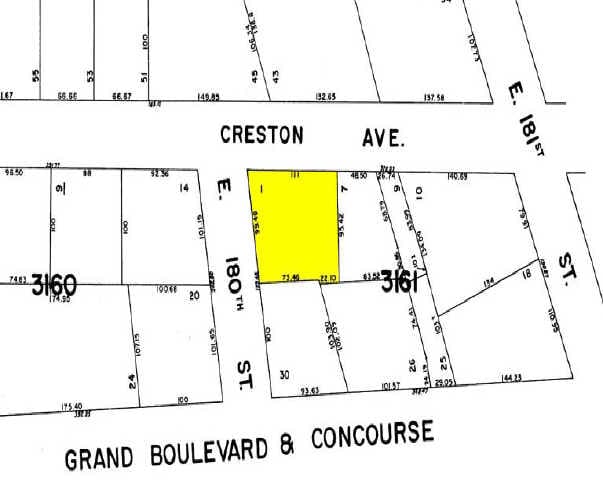 2084-2086 Creston Ave, Bronx, NY à vendre - Plan cadastral - Image 2 de 2
