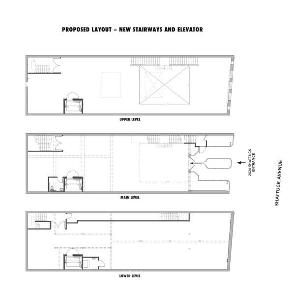 2277 Shattuck Ave, Berkeley, CA à louer - Plan d’étage - Image 3 de 15