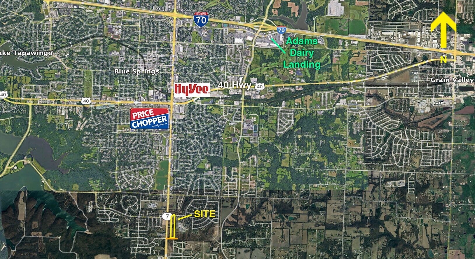 Sec Lake Village Blvd & M-7 Hwy, Blue Springs, MO à vendre Photo du bâtiment- Image 1 de 2