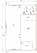 3649-3661 N Beach St, Fort Worth, TX for lease Floor Plan- Image 1 of 1