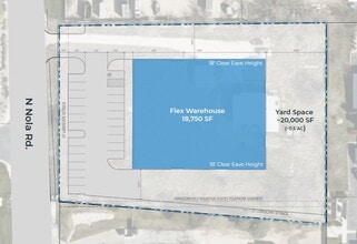 120 N Nola Rd, Meridian, ID à louer Plan de site- Image 1 de 3