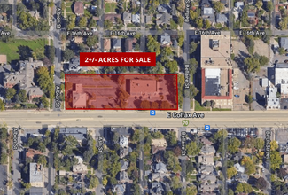 Plus de détails pour 4115 & 4151 E. Colfax Ave, Denver – Terrain à vendre, Denver, CO