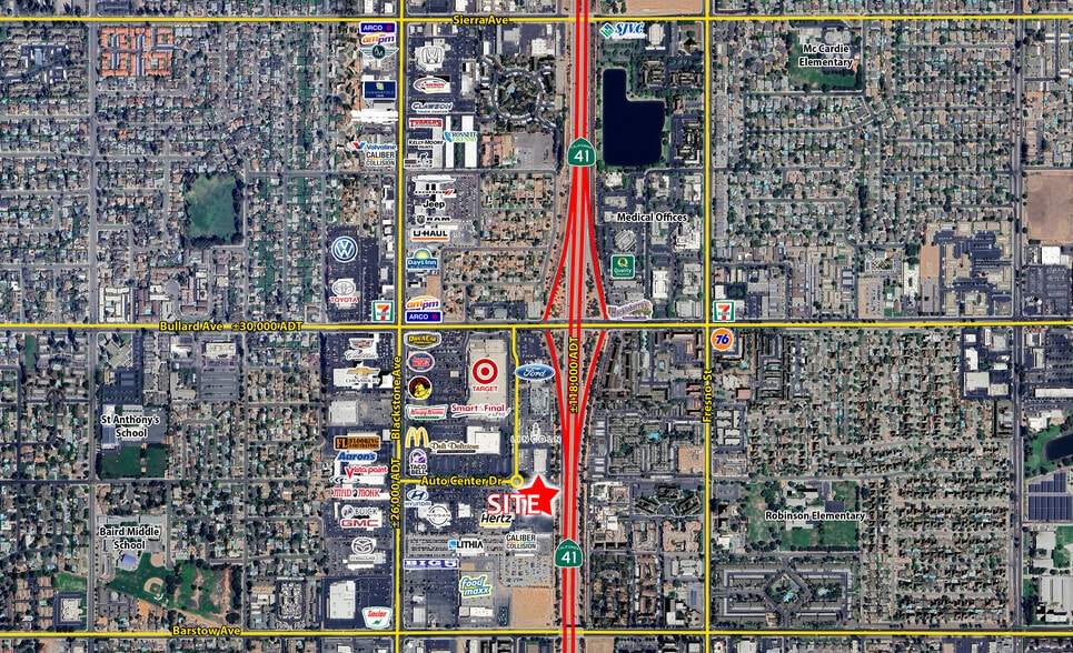 145 E Auto Center Dr, Fresno, CA for lease - Building Photo - Image 3 of 11