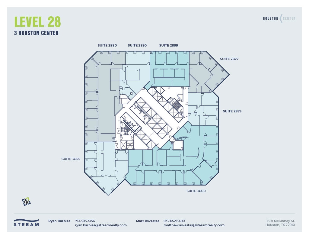 1301 McKinney St, Houston, TX for lease Floor Plan- Image 1 of 1