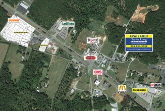 2562 Anderson Hwy, Powhatan, VA - AERIAL  map view