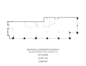 3600 Arco Corporate Dr, Charlotte, NC for lease Site Plan- Image 1 of 1