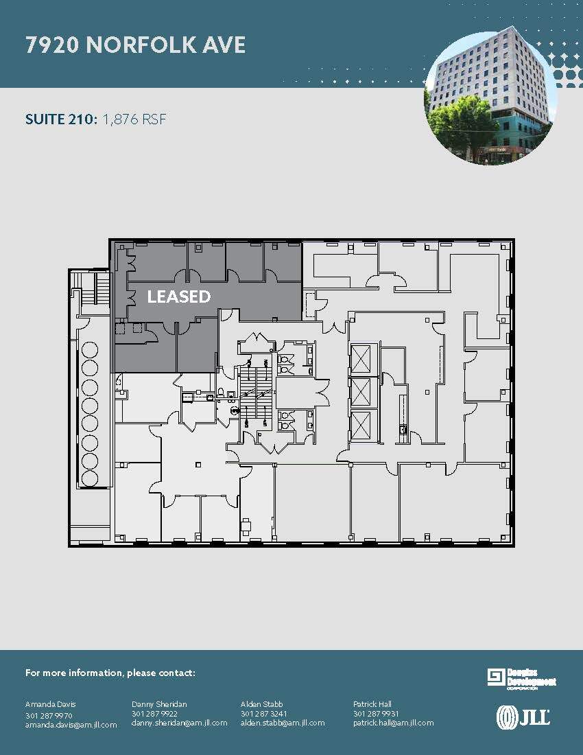 7900-7920 Norfolk Ave, Bethesda, MD for lease Floor Plan- Image 1 of 1