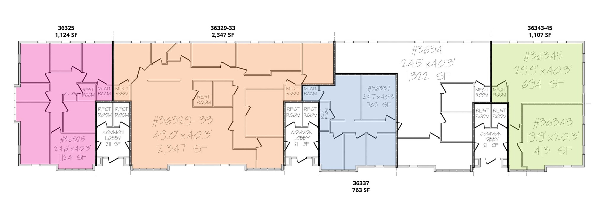 36325-36355 Harper Ave, Clinton Township, MI for lease Building Photo- Image 1 of 1