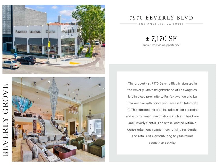 7970 Beverly Blvd, Los Angeles, CA for lease - Building Photo - Image 3 of 16