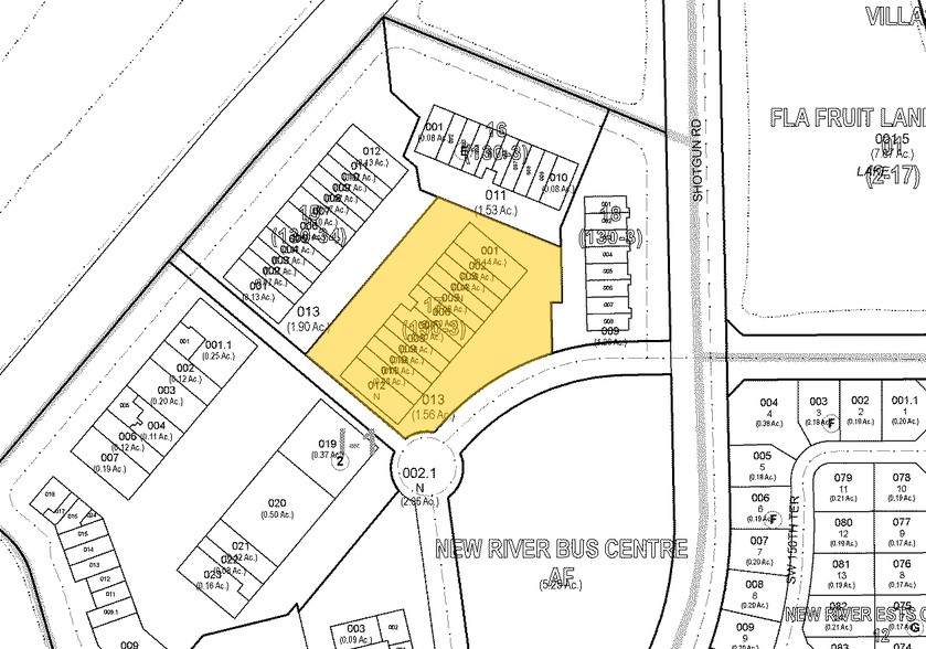 747-769 Shotgun Rd, Sunrise, FL for lease - Plat Map - Image 2 of 15