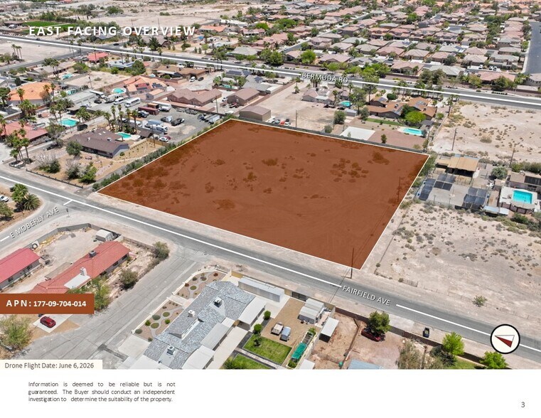 Fairfield Ave, Las Vegas, NV à vendre - Aérien - Image 3 de 6